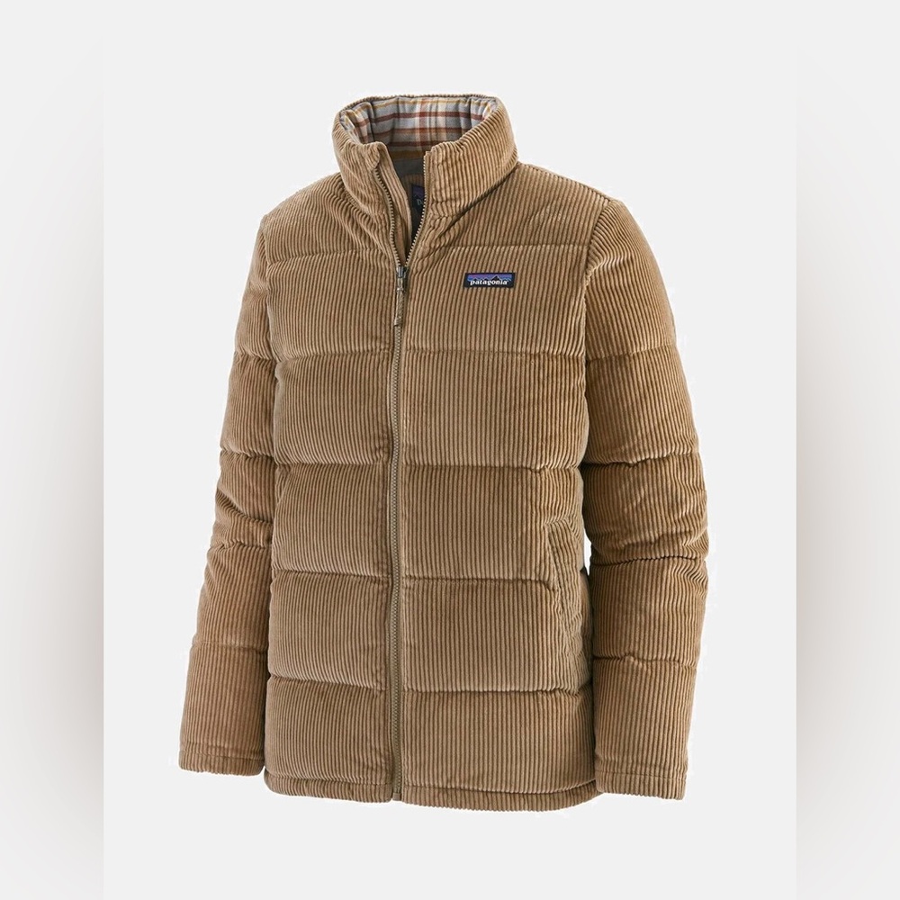 Womens Patagonia Corduroy Fjord Coat - Mojave Khaki